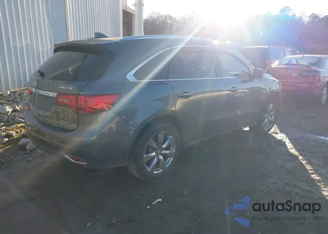 2014 Acura Mdx Advance Pkg W/Entertainment Pkg z USA, uszkodzony, nr VIN 5FRYD4H80EB039395